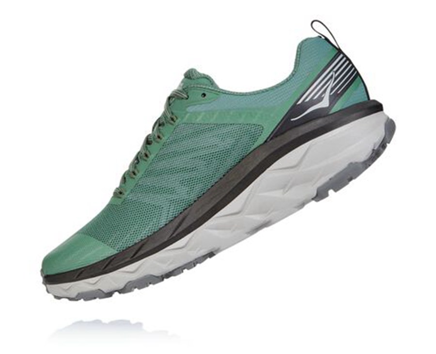 Tenis Hoka One One Trail Hombre Verdes - Challenger Atr 5 - FIUV30918